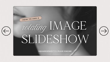 How to Add a Rotating Image Slideshow to Your Hero Section | Squarespace 2025 Tutorial