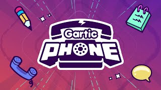 Вечерние посиделки ➡ Gartic phone ( ЛОББИ МАКСИМУМ 10) . #Garticphone #гартикфон