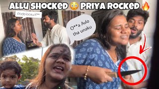 Talking In BAD WORDS With HUSBAND For 24 Hours..😅 | Unexpected TWISTUUU..😡 | Allu loves Priya