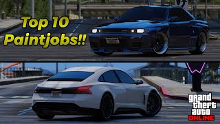 Top 10 Custom Paintjobs in GTA Online (With RGB/Hex Codes)