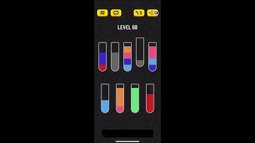 Water sort puzzle level 60 | Speed Ramp