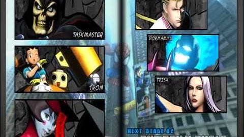 Ultimate Marvel vs. Capcom 3 - Taskmaster/Tron/Hsien-Ko Playthrough