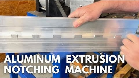 Extrusion Notcher Machine for Aluminum Profiles | High-Precision Cutting & Efficient Design