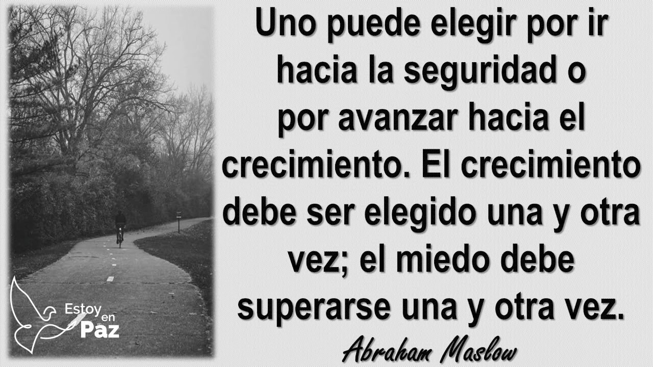 La Pirámide de Maslow (parte 3 de 7)