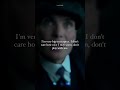 Dont play with me  peakyblinders thomasshelby sigma sigmarule