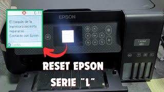 Reset Epson L4260 | El Tampon de la impresora necesita repararse