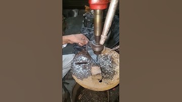 Drilling machine working😎😎 #youtube #skillsindia #skills #ytshorts #shortfeed #automobile #machinary