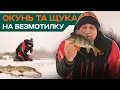 Окунь та щука на безмотилку. Рибалка на першій кризі 2023-2024