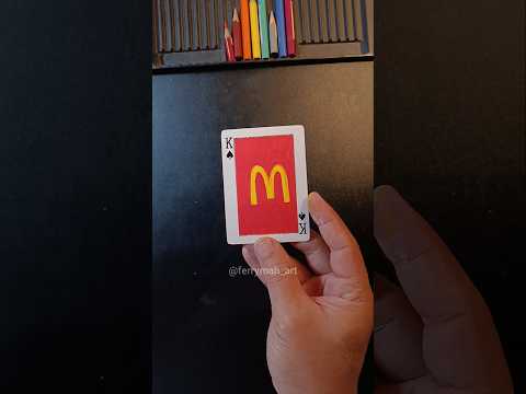 AKHIRNYA AKU GAMBAR LOGO LAGI..YANG TELAH TERLUPAKAN!! #logo #mcdonalds #custom #cards