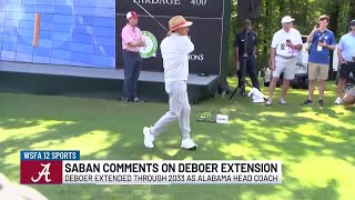 Saban comments on DeBoer s contract extension