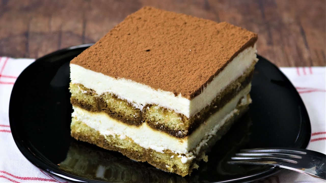 Tiramisu No Eggs No Mascarpone Cheese Step By Step Recipe Youtube