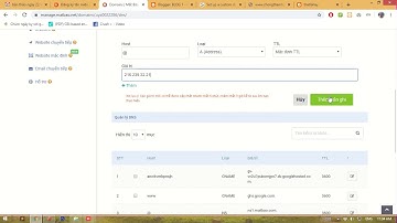 cách gắn tên miền vào blogspot 2020