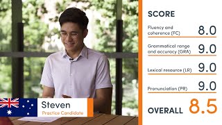 IELTS Speaking - Band 8.5 - with expert feedback (Steven from Australia 🇦🇺)