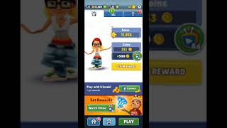 Subway surfers games Running Train line (Android ios) screenshot 3