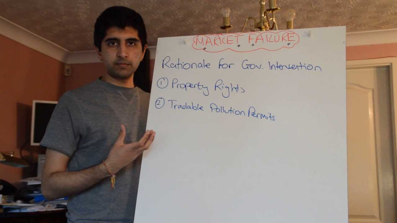 Environmental Market Failure and Government Intervention