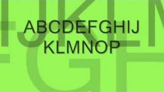 Video voorbeeld van "ABCD - The Alphabet Song.wmv"