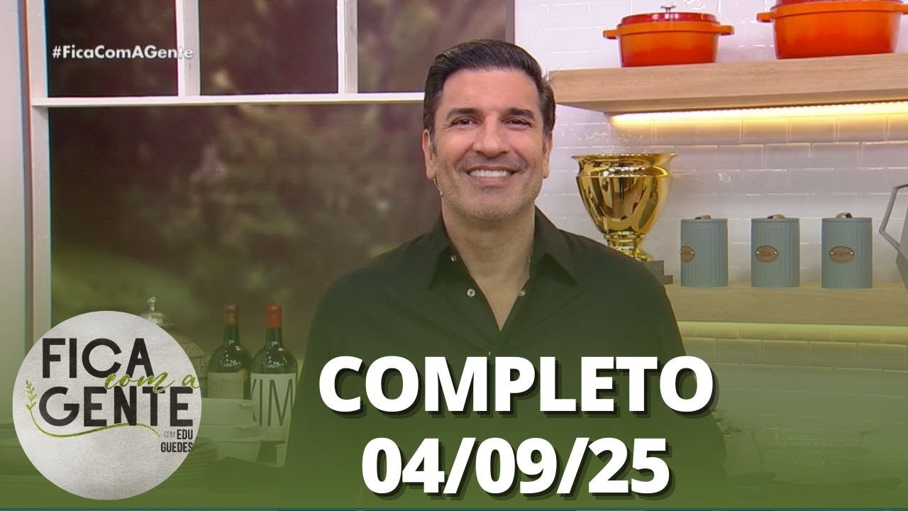 Fica com a Gente: Bolo de Banana; Lasanha de panela e mais (04/09/25) | Completo