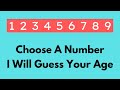 Magic Metric Age Guessing Quiz