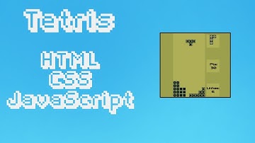 Tetris Web - Gameplay, CSS, HTML, JavaScript