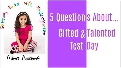 5 Questions About... G&T Test Day