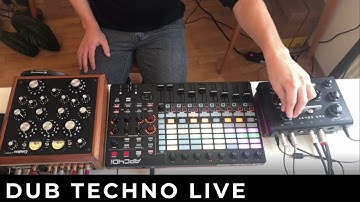 Dub Techno Live - Basic Deep Jam (Condesa Lucia, Zen  Delay, apc40, Ableton)