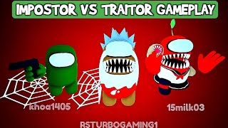 Among Us - Imposters 3D -  *😈IMPOSTOR VS 🤫TRAITOR *  Gameplay (Roblox) Part 122 screenshot 5
