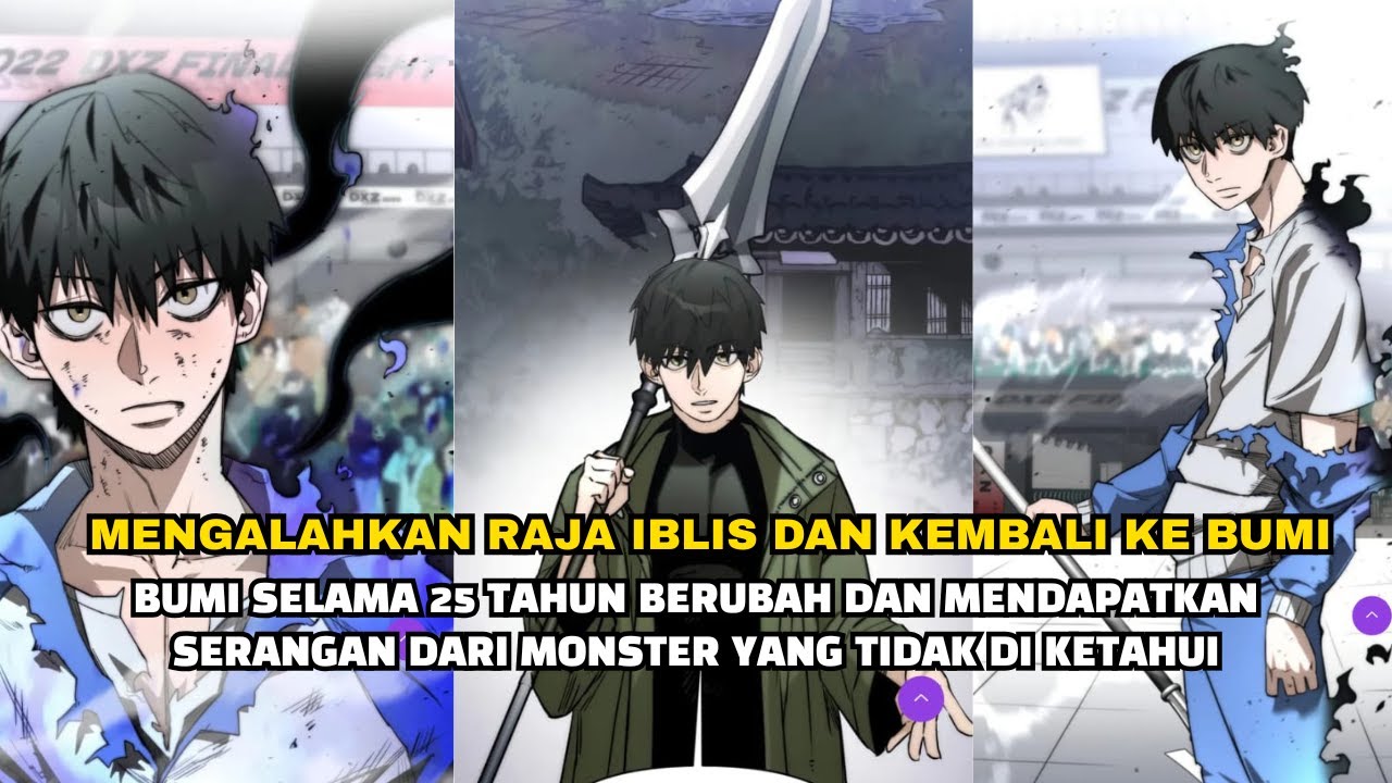 BUMI SELAMA 25 TAHUN BERUBAH DAN MENDAPATKAN SERANGAN DARI MONSTER YANG TIDAK DI KETAHUI