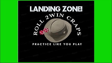 Practice the Landing Zone #Landing Zone #Craps Dice Contol