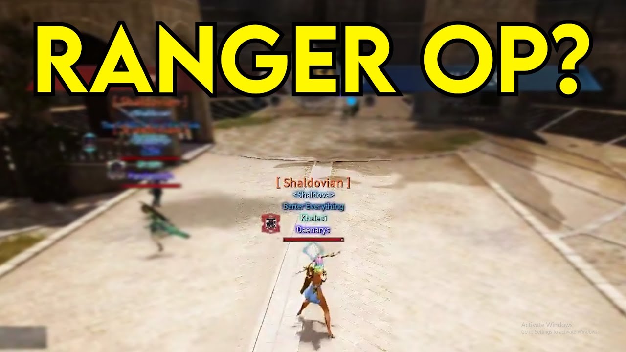 black desert online ranger  Update New  BDO - RANGER OP? | Black Desert Highlights