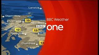 BBC1 Continuity Weather Problem 2008