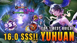 Monster Mage Insane Yuhuan 16.0 Sss Mvp Gameplay 9-Min Run Top 1 Best Build In Honor Of Kings