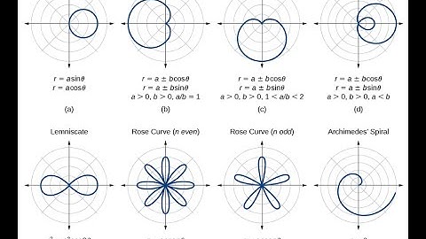 Polar functions, Spirals, Rose Curves and Lemniscates.