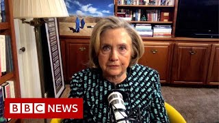 Hillary Clinton speaks with Afghan girl hiding from Taliban - BBC News