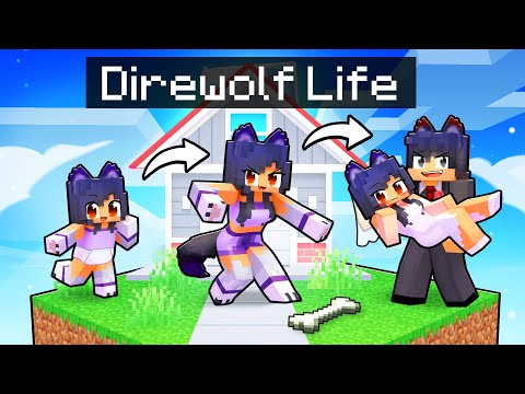 Having a DIREWOLF LIFE in Minecraft!