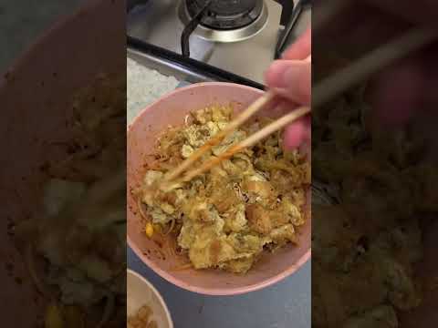 Indomie still best choice [Mix with peanut sauce]
