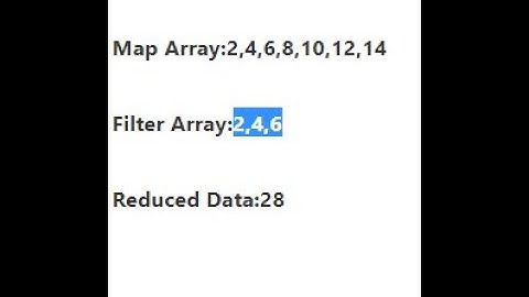 rxjs operator (map , filter and reduce) in angular