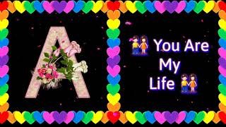 A Letter New Whatsapp status video    Best Bollywood Love Instrumental Music Songs Hindi screenshot 1