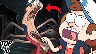 Top 10 Scary Gravity Falls Episodes