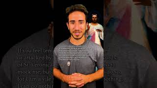 I Am A Vile Worm St. Veronica Giuliani