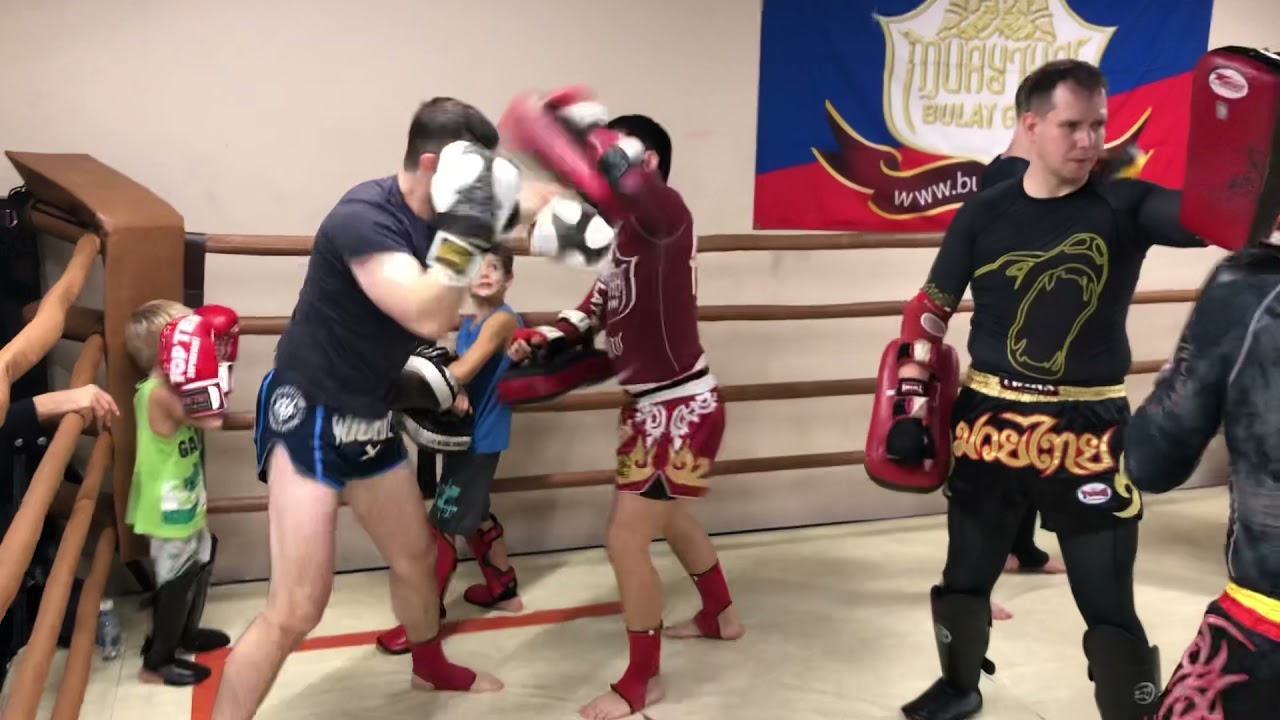 Тайский бокс для НОВИЧКОВ на Лубянке в БУЛАТ (РОССИЯ)