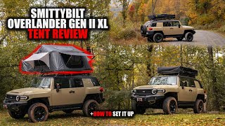Smittybilt Overlander Gen II XL Tent Review | How to set it up