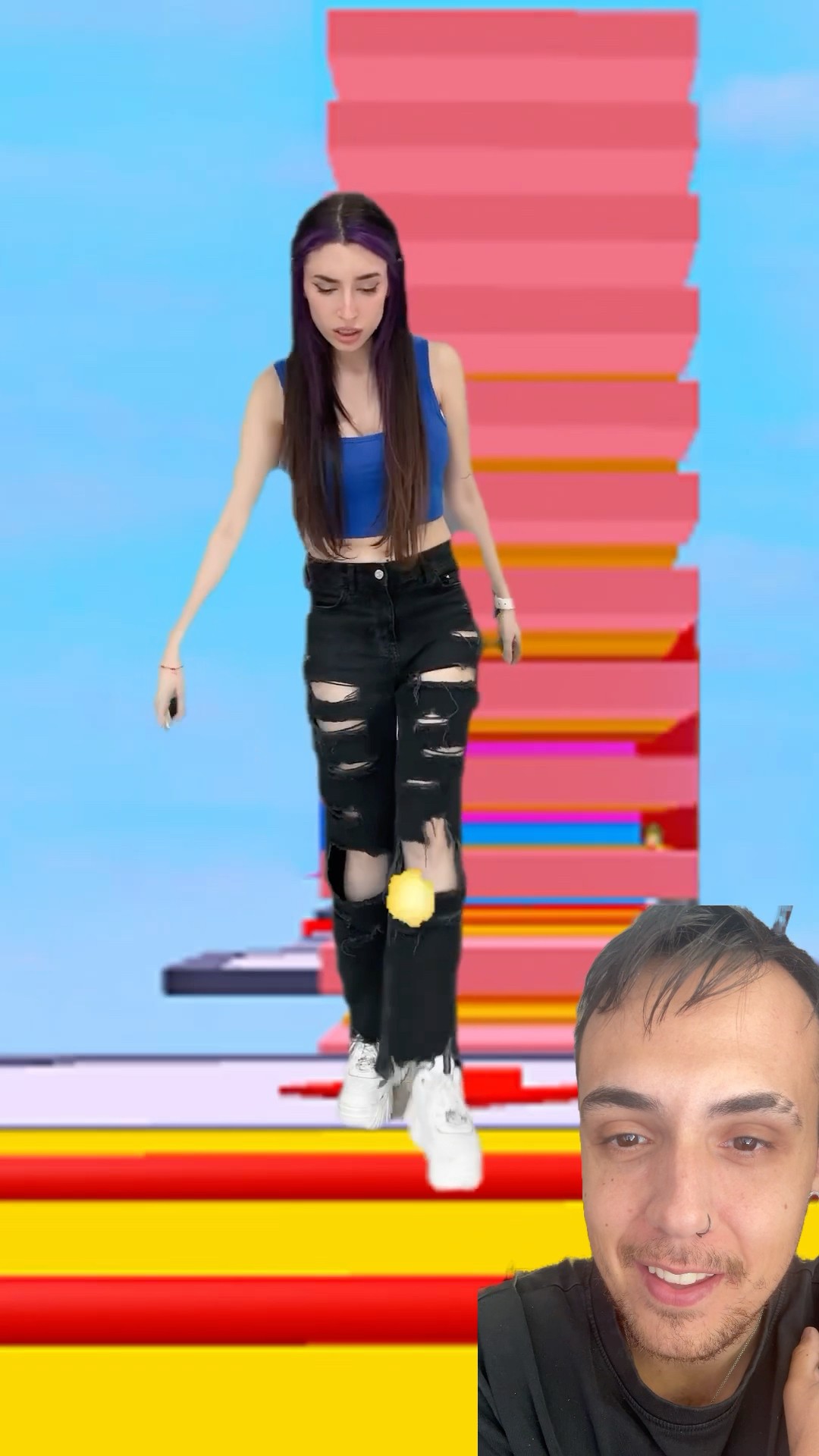 JUGANDO UN OBBY POR PRIMERA VEZ #roblox #shorts