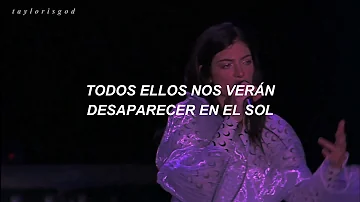 Liability + speech (Corona Capital 2018) – Lorde [sub. español]