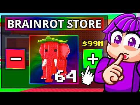 Steal a Brainrot, But You Can Order Any Item…