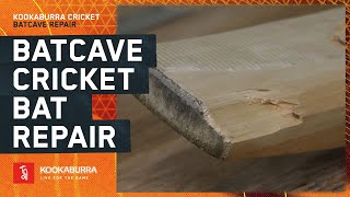 Repairing Jake FraserMcGurk's Bat | Kookaburra Cricket Bat Repair Ep. 1