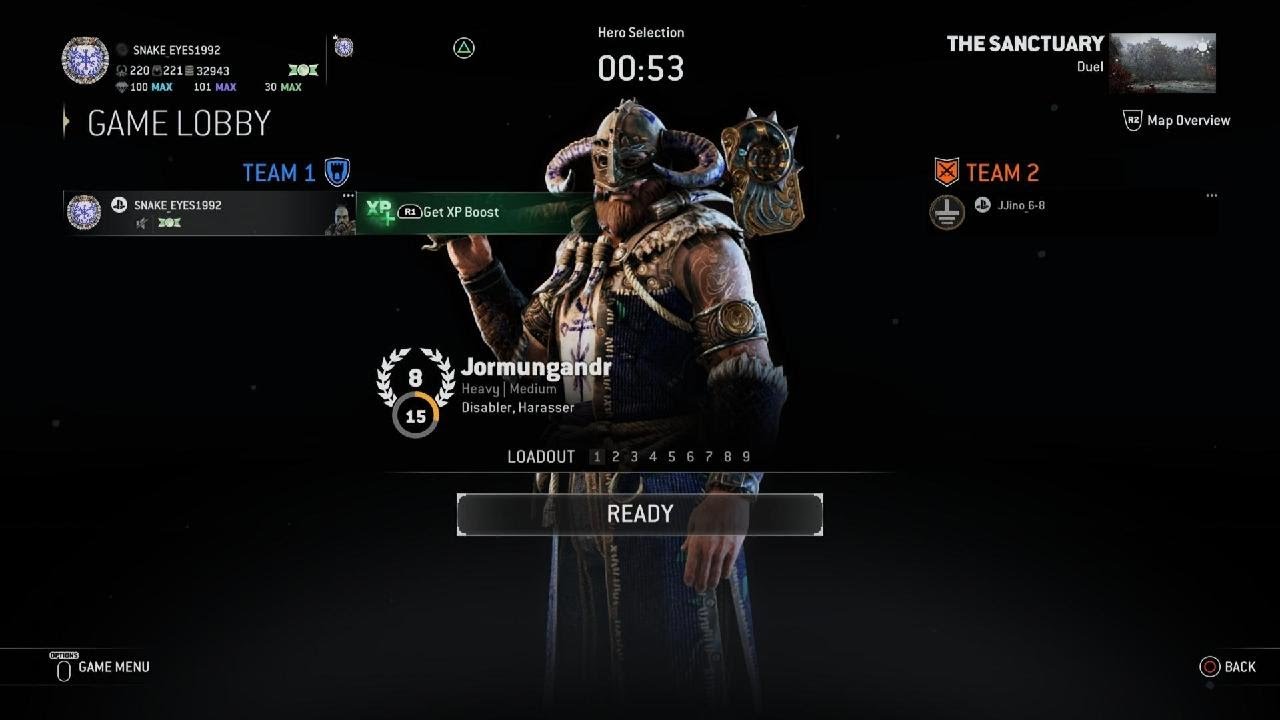 For Honor Jorm Duel Match