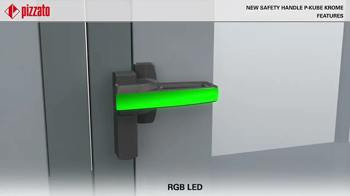 Safety handles P-KUBE Krome series