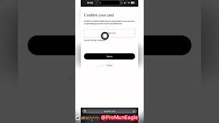 PayPal Link Card and Confirm Code.......
