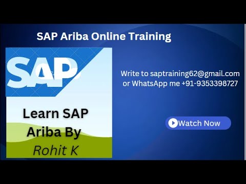 SAP Ariba Supply Chain Collaboration Set-up