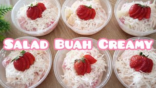 KUAH SUPER CREAMY || Resep Salad Buah Enak dan Segar